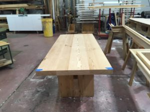 Table made out of wood from Reclaimed by Spike